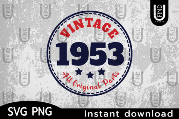 Download Vintage 1953 All Original Parts - Premium Resources