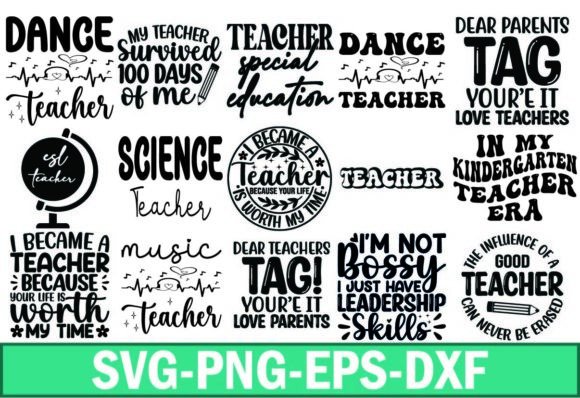 Download Teacher Quotes SVG Bundle - Premium Resources