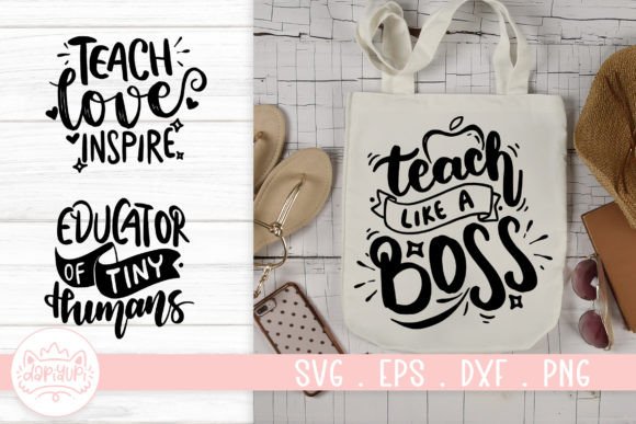 Download Teacher Quotes SVG Cut File - Premium Resources