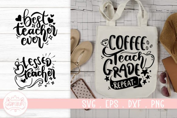 Download Teacher Quotes SVG Cut File - Premium Resources