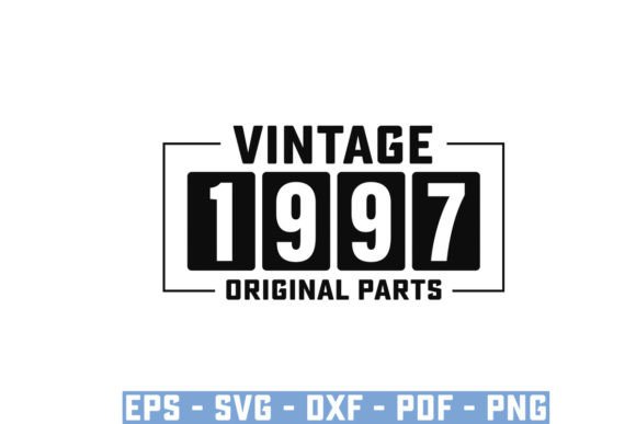 Download Vintage 1997 Original Parts Funny Svg - Funny Collection