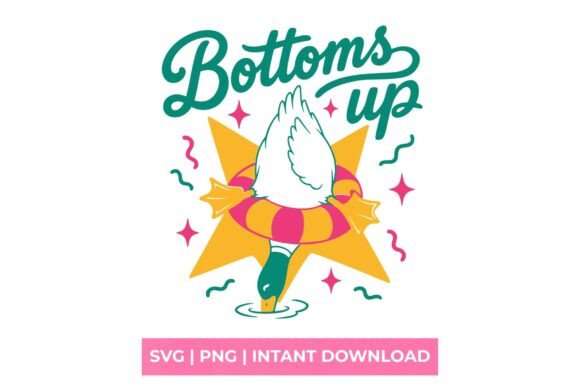 Download Bottoms Up Funny Duck Summer SVG - Funny Collection