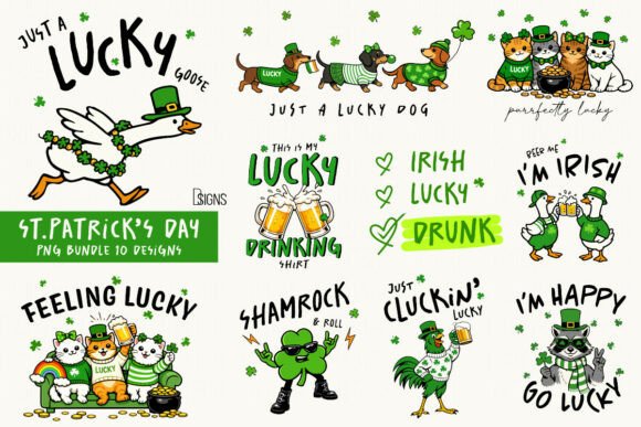 Download Funny St Patrick's Day Bundle Png - Funny Collection