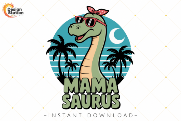 Download Funny Dinosaur Mama Saurus PNG - Funny Collection