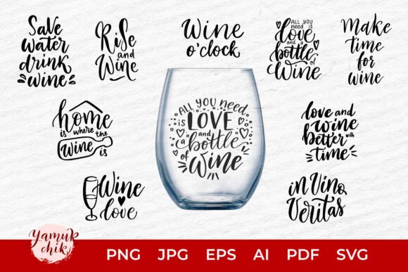 Download Wine SVG,Funny Wine Sayings SVG Bundle - Funny Collection